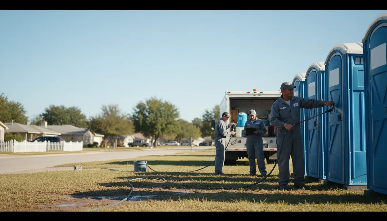 Long-Term Portable Toilet Rental in Partridge, KS near me